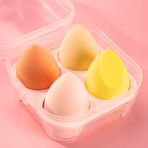 4 Pcs Makeup Sponge Set