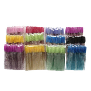 Crystal Eyelash Brush（50Pcs）